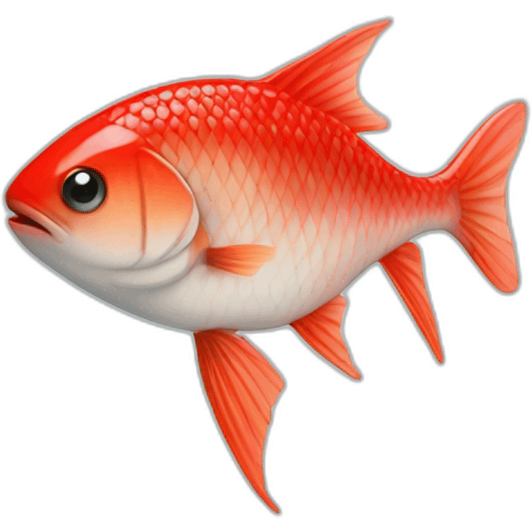 Poisson sur fraise emoji