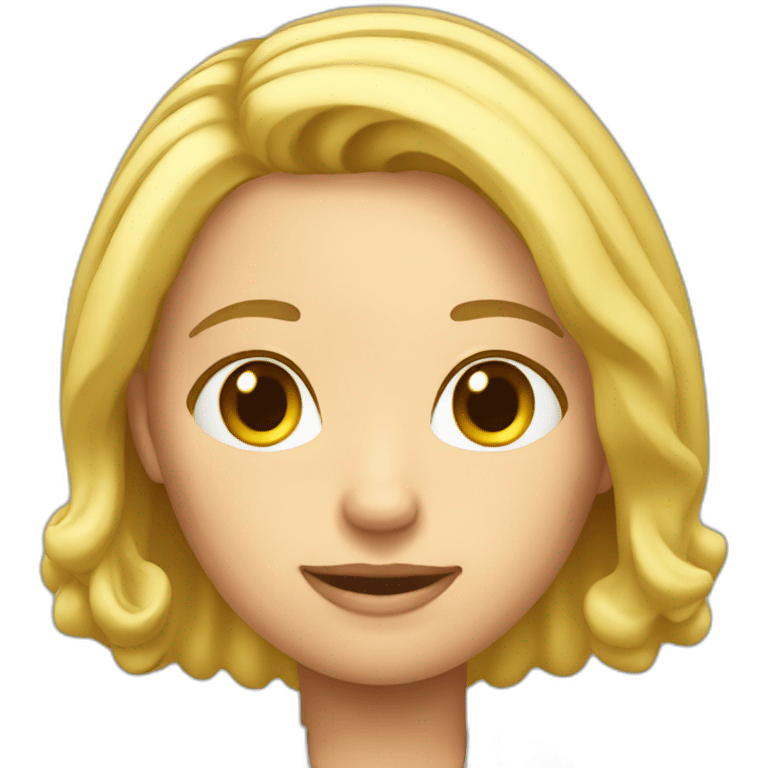 blonde farmer girl ceo emoji