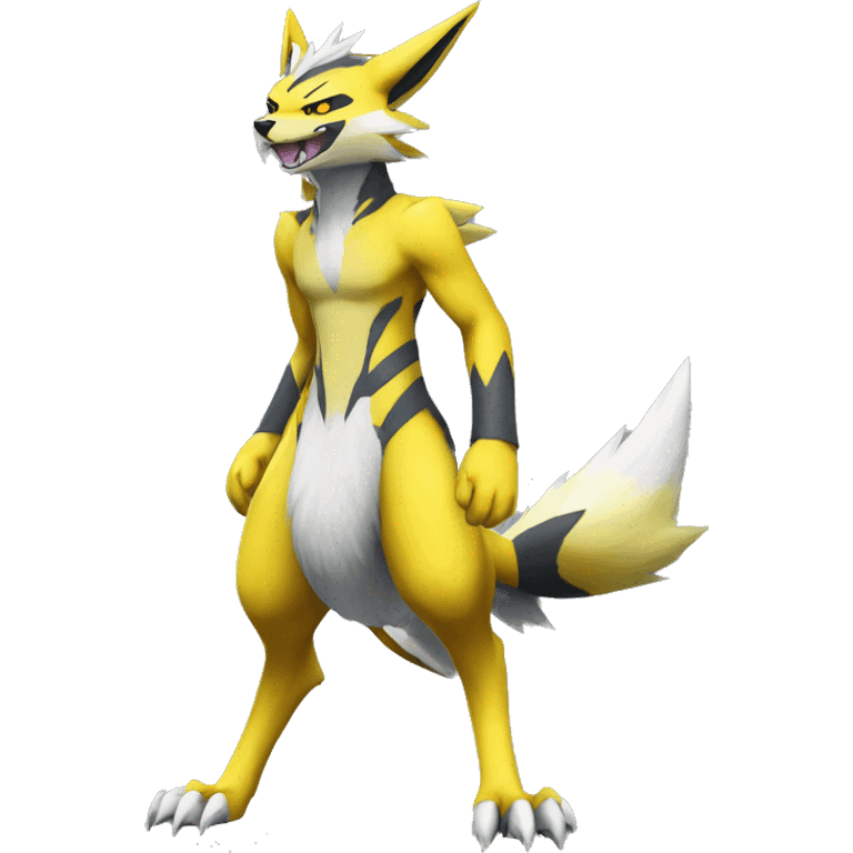 Lombax-Zeraora-Renamon full body emoji