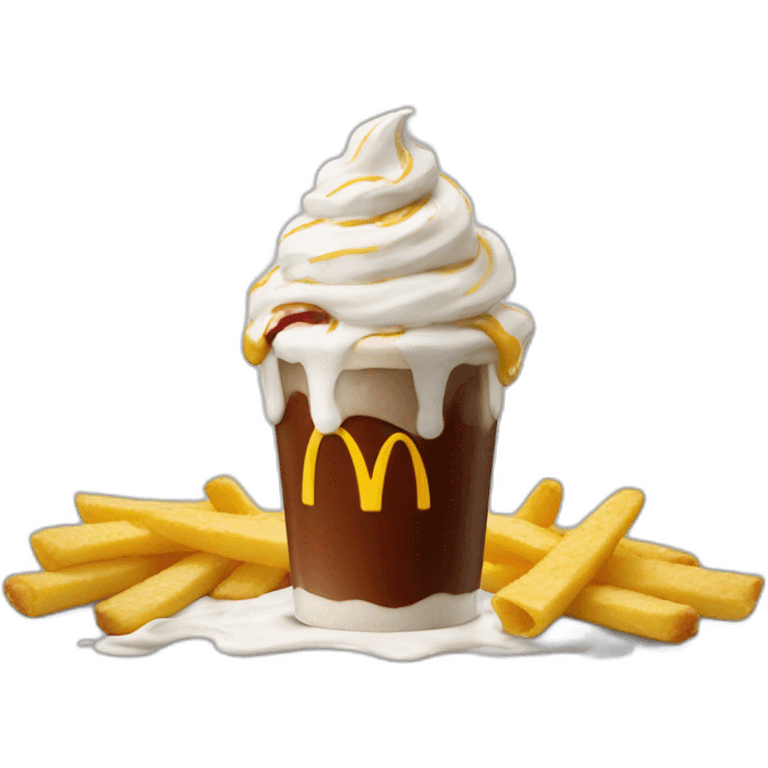 McDonald's Sundae emoji