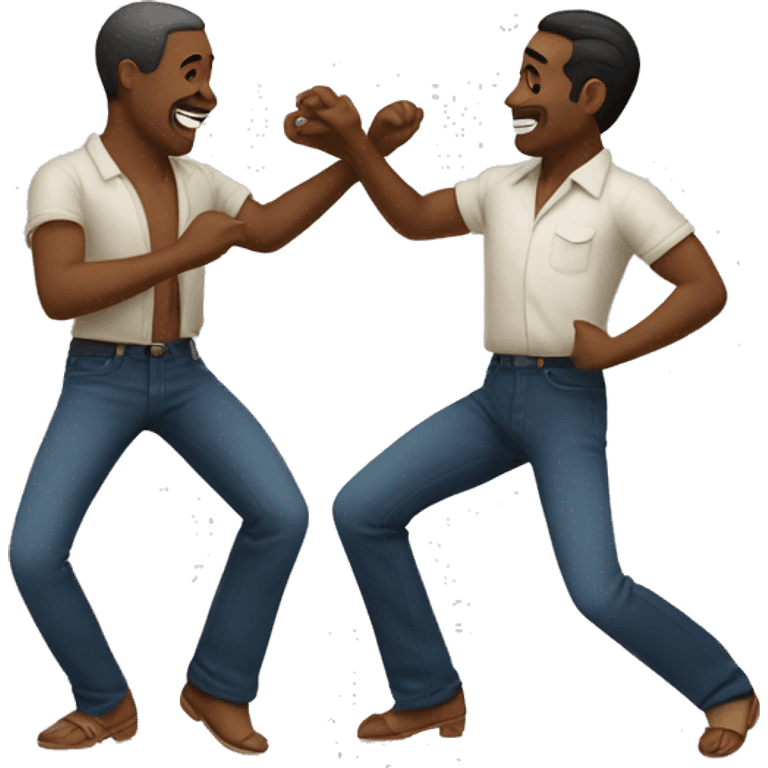 Pareja bailando emoji