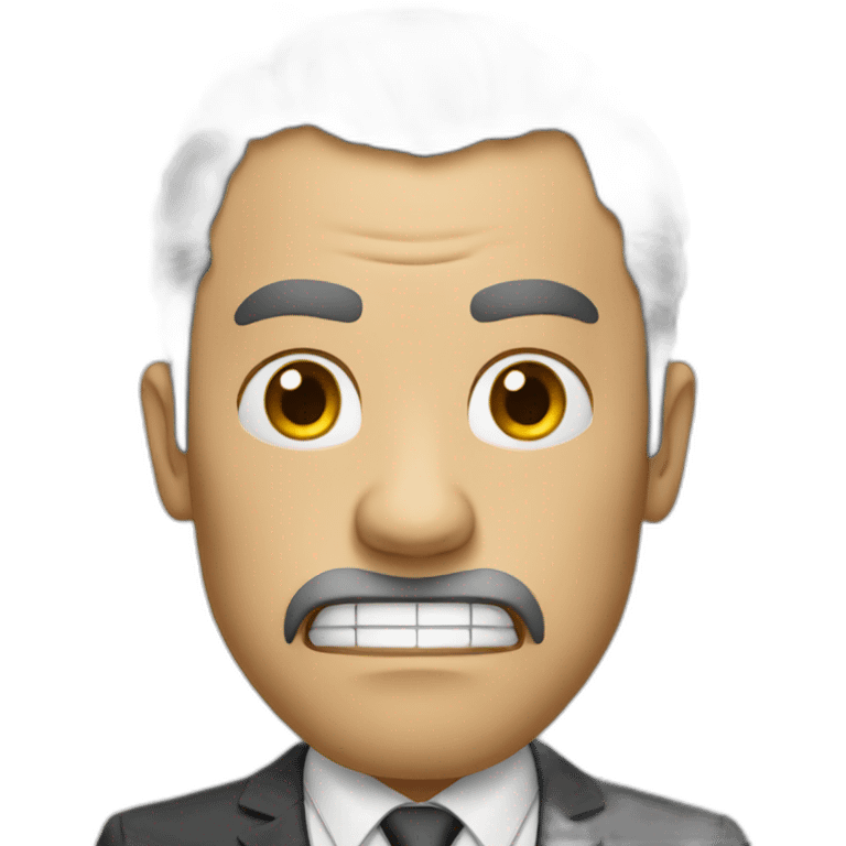 Mad boss emoji