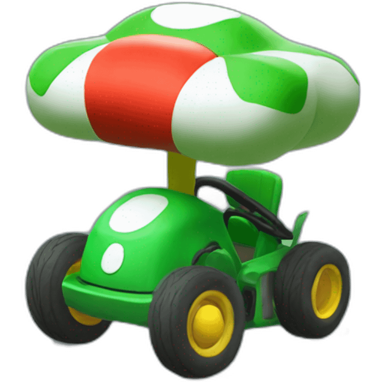 Plante Mario cart emoji