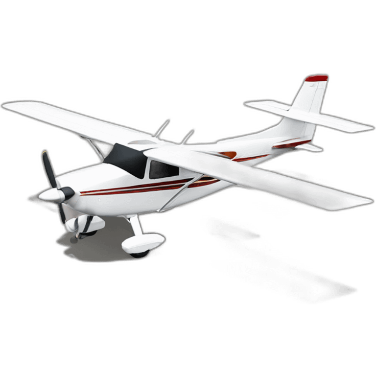 cessna 172 with wheels emoji