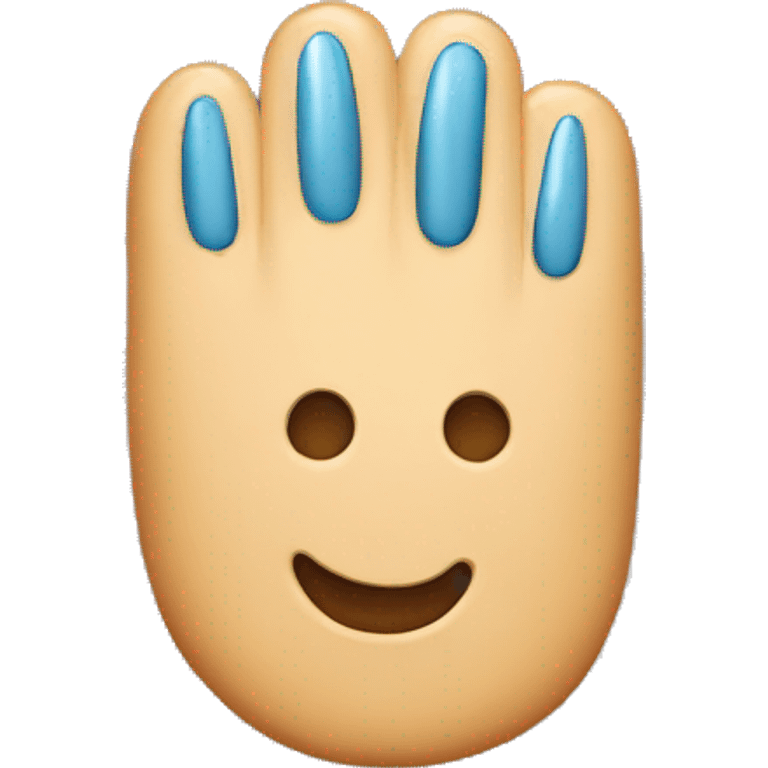 Emoji with nails  emoji