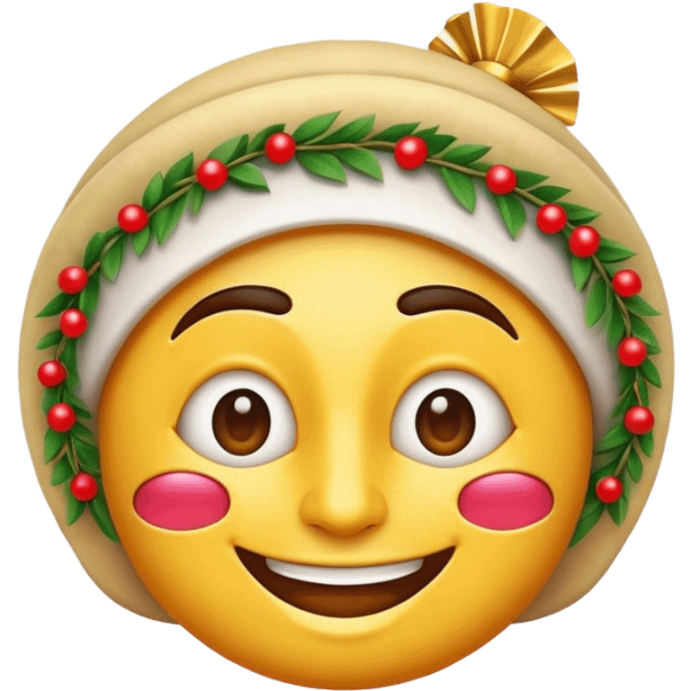 Cinematic Realistic My Big Fat Greek Wedding Pop Culture Emoji, depicting a vibrant celebration of Greek culture rendered with lively textures and festive lighting. emoji