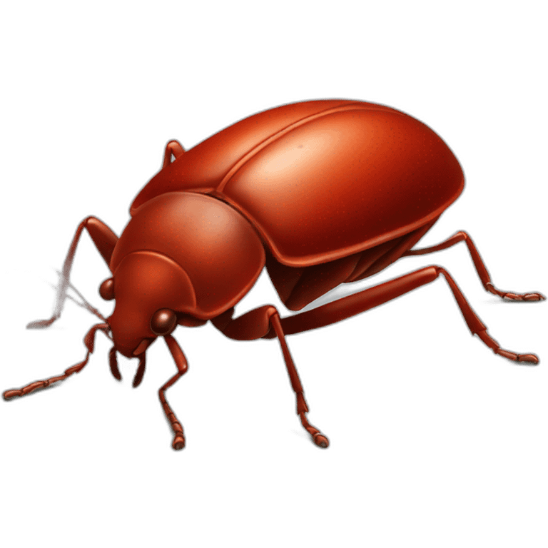 Big red Bedbug emoji