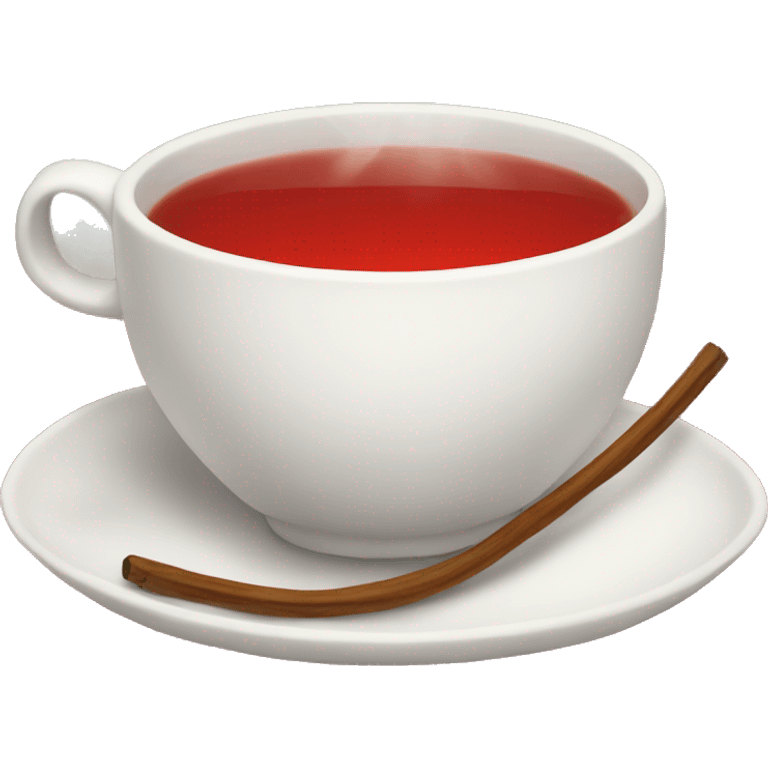 Red tea emoji