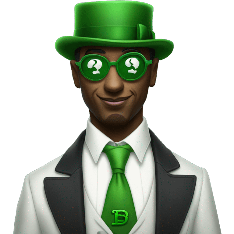 P diddy as the riddler  emoji