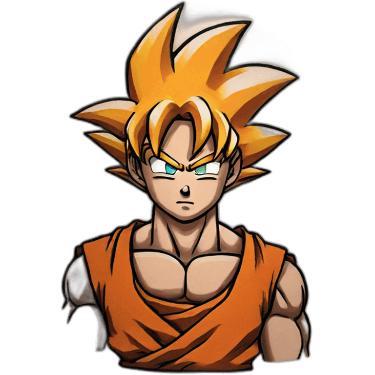 goku tattoo emoji