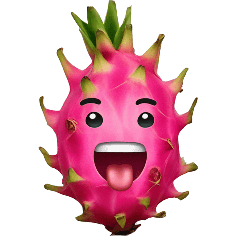 Dragon fruit emoji