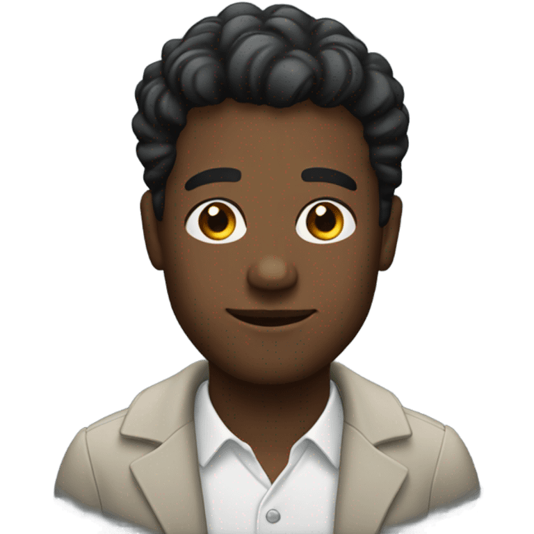 Black man  emoji