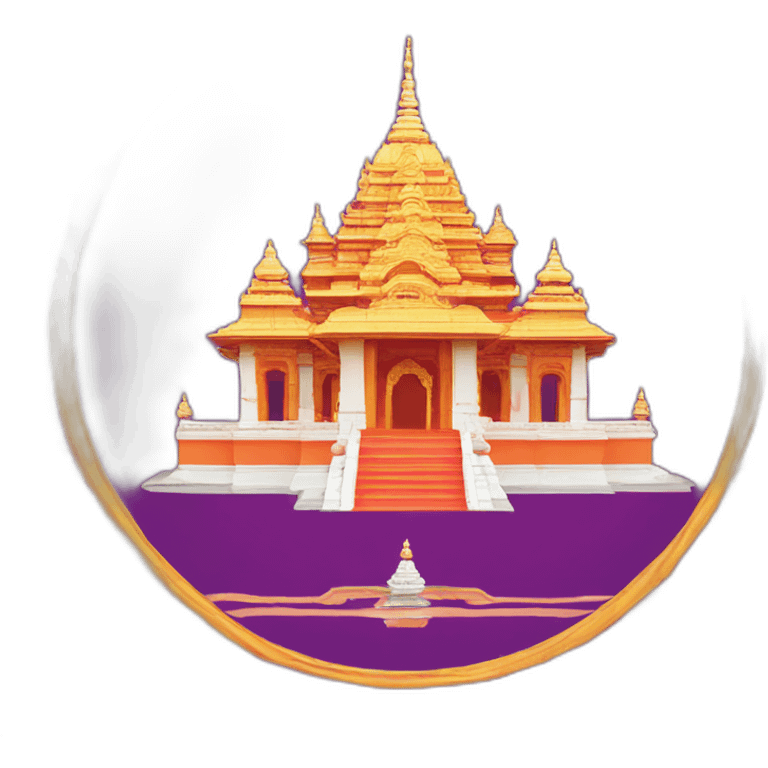 Swaminarayan Mandir flag emoji