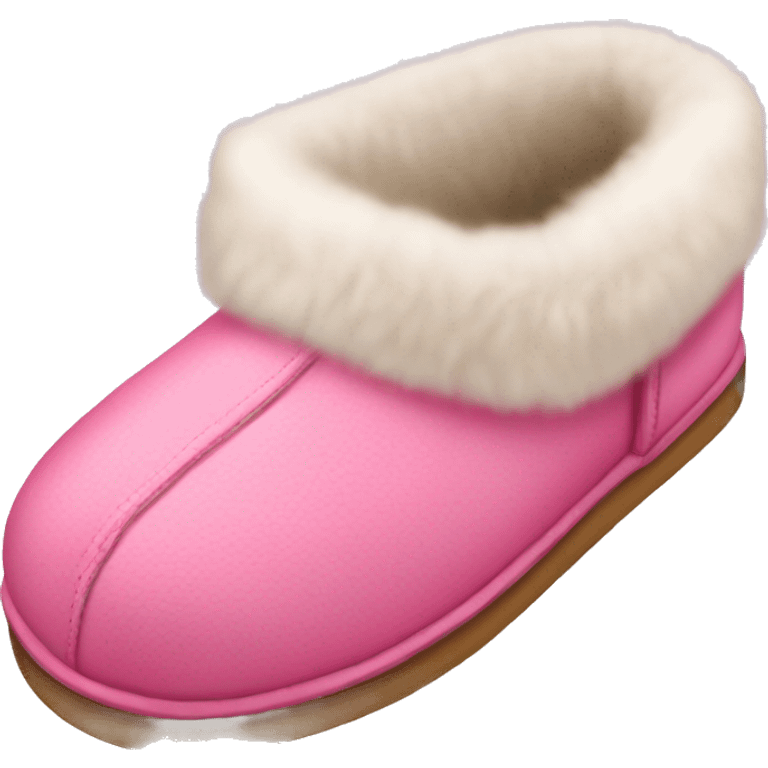 pink uggs slippers emoji