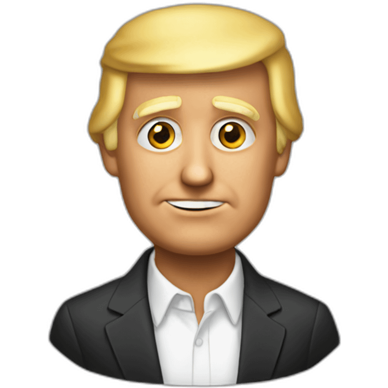 trump who writes emoji