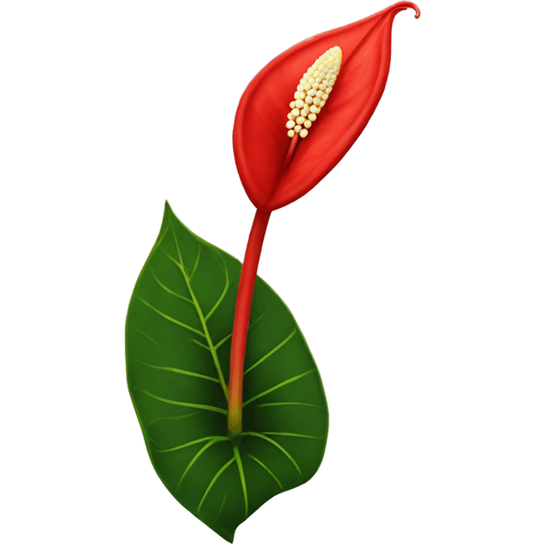 anthurium flower emoji