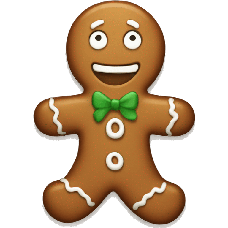 Gingerbread man  emoji