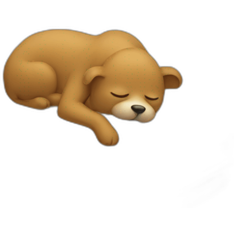 Sleeping humster emoji