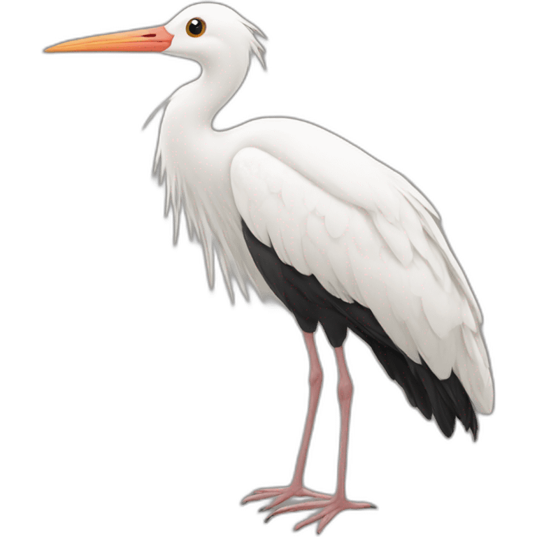 Stork emoji