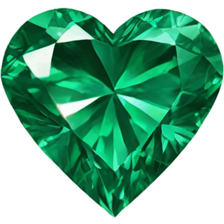 Heart shaped 56 karat green diamond  emoji