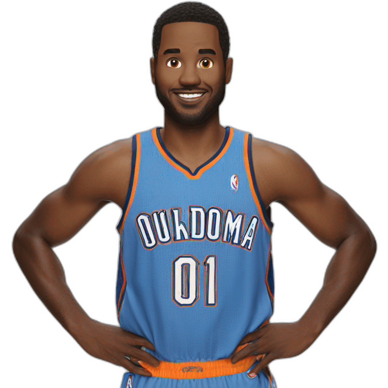 Oklahoma city thunders emoji