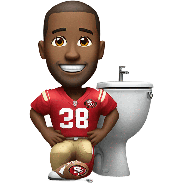 Skibidi toilet 49ers emoji