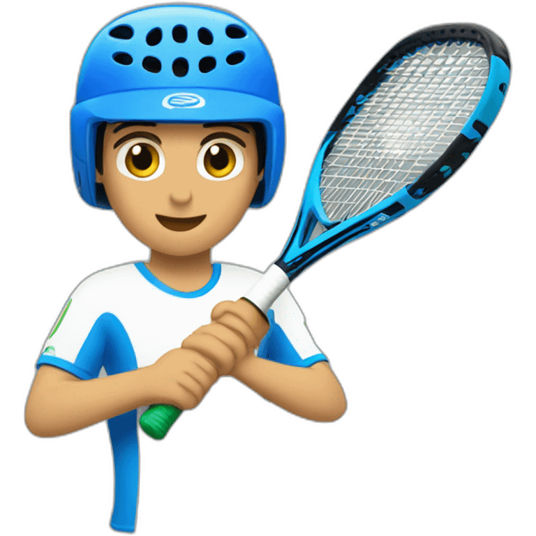 Federation of padel emoji