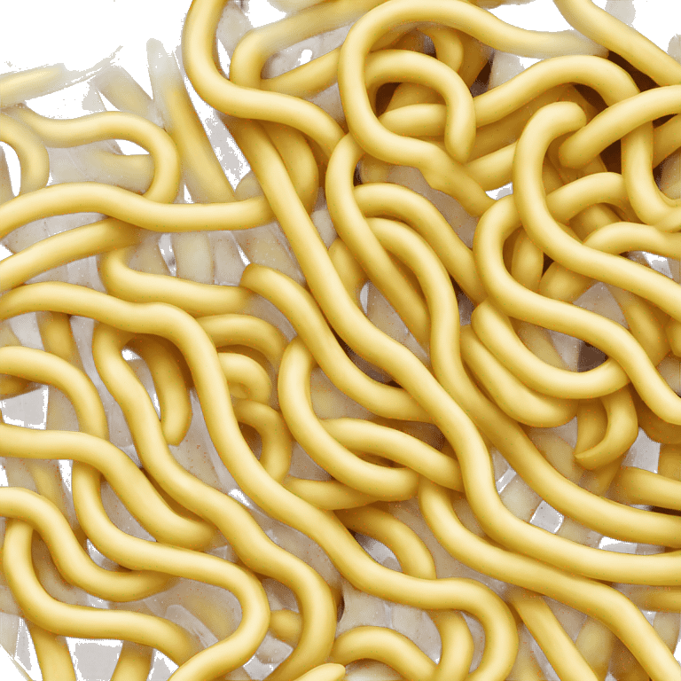 Chinese egg noodle  emoji