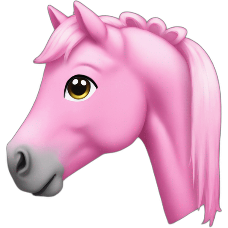 pink pony emoji