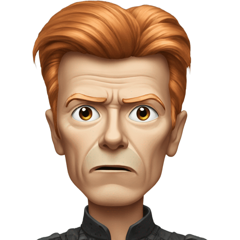 daavid bowie sad emoji