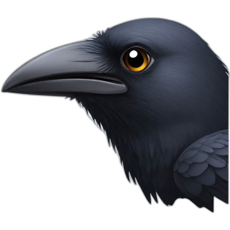 Craing crow emoji