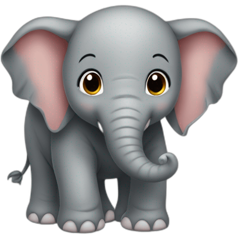 cute-elephant emoji