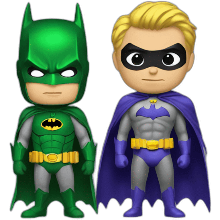 Batman et Robin emoji