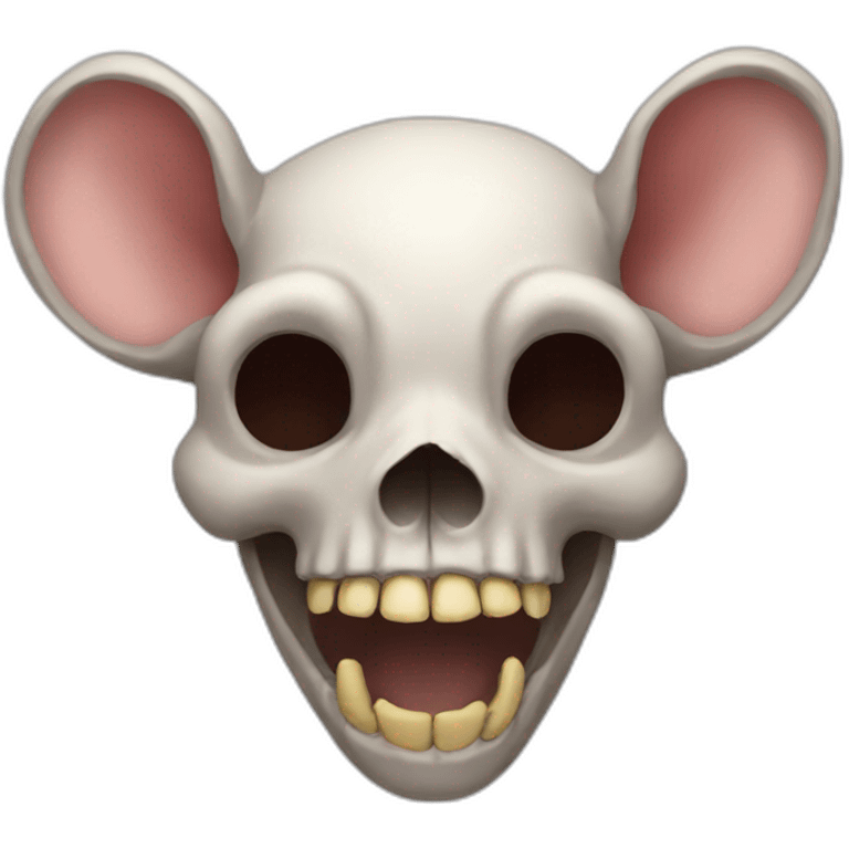 Skull rat emoji