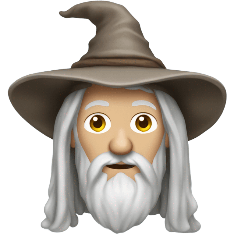 Gandalf in hillbilly clothes emoji