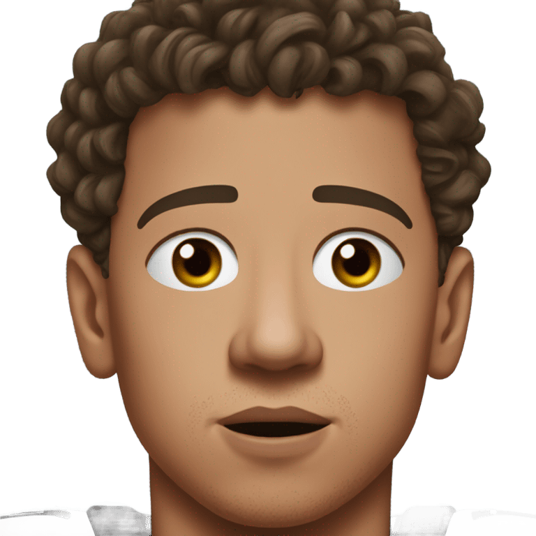 Patrick Mahomes crying to a referee  emoji