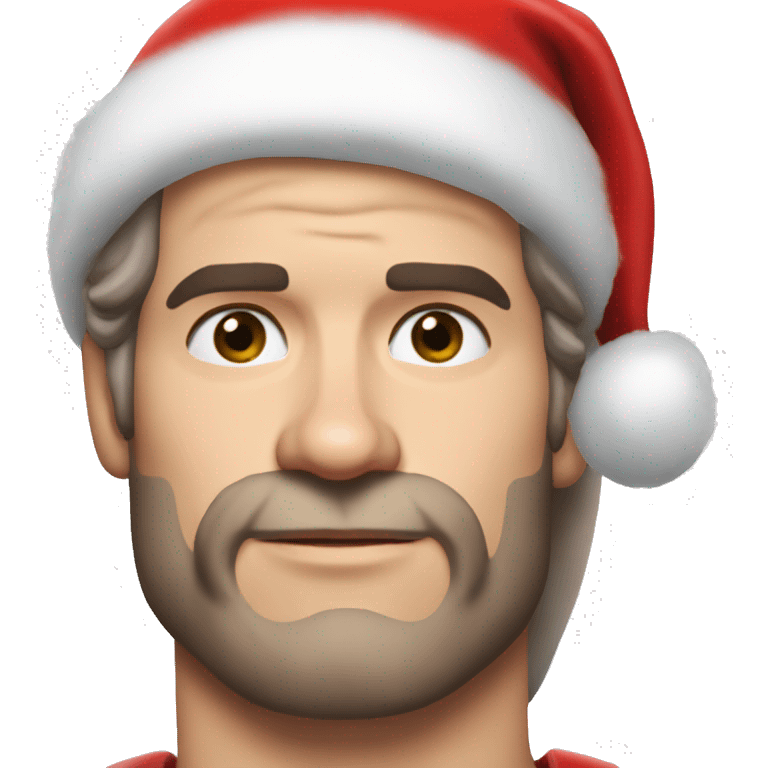 Henry Cavill as Santa Claus  emoji