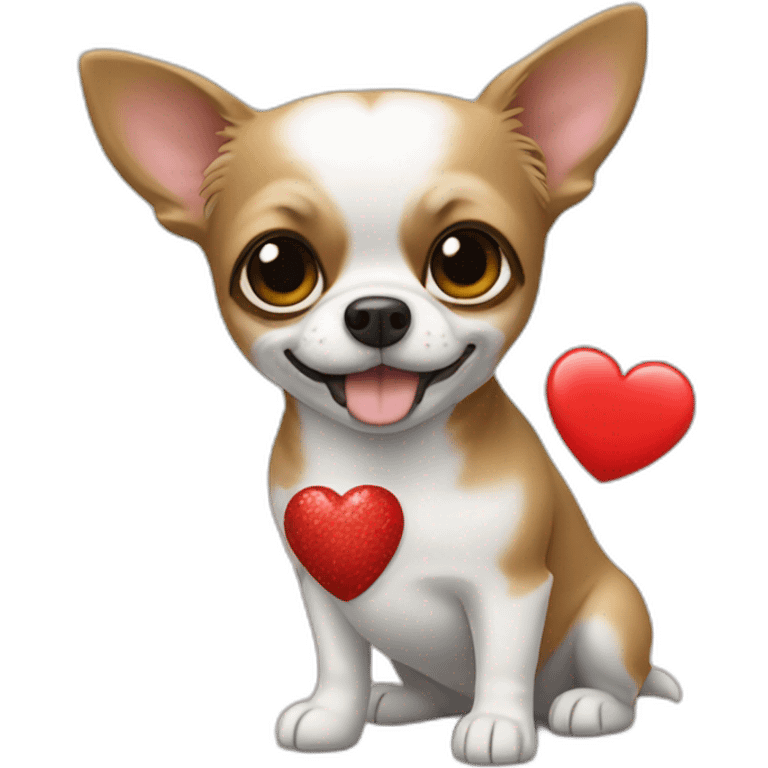 yorkshire+heart+chihuaua emoji