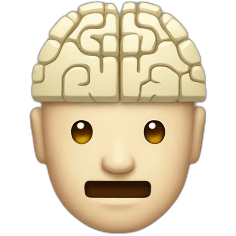 8bit brain man emoji