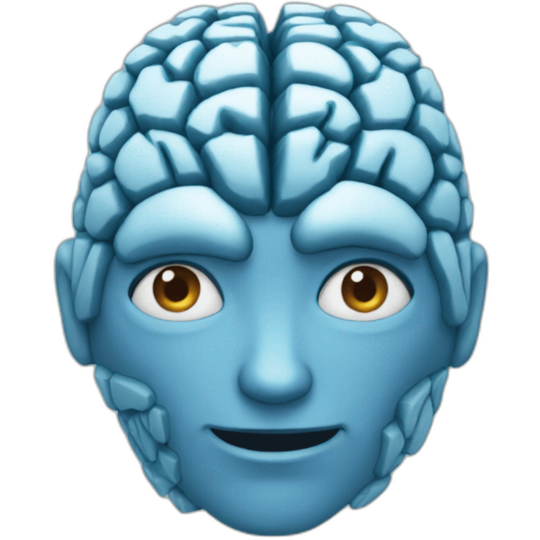 Frozen Brain emoji