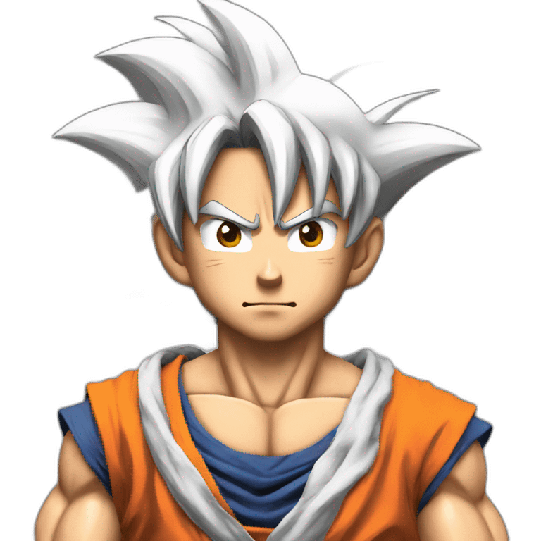 does goku clean nuts? emoji