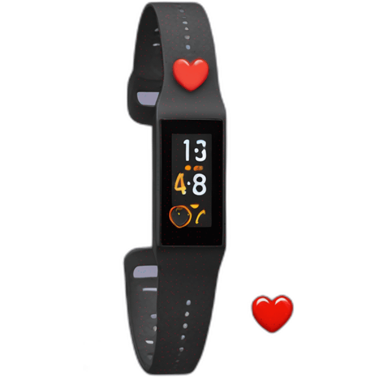 heart rate strap emoji