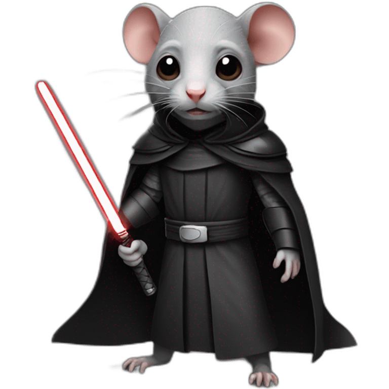 A sith lord rat emoji