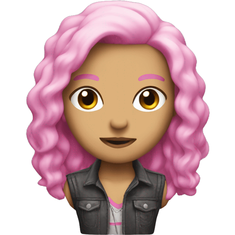 Metalica pink emoji