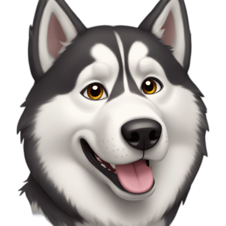 Husky emoji