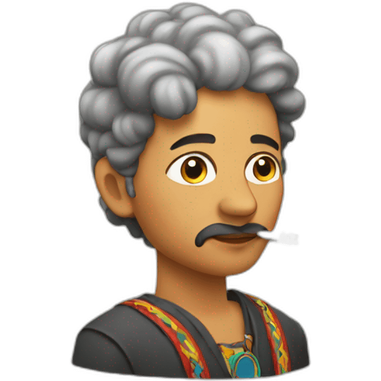 kabyle with vape emoji