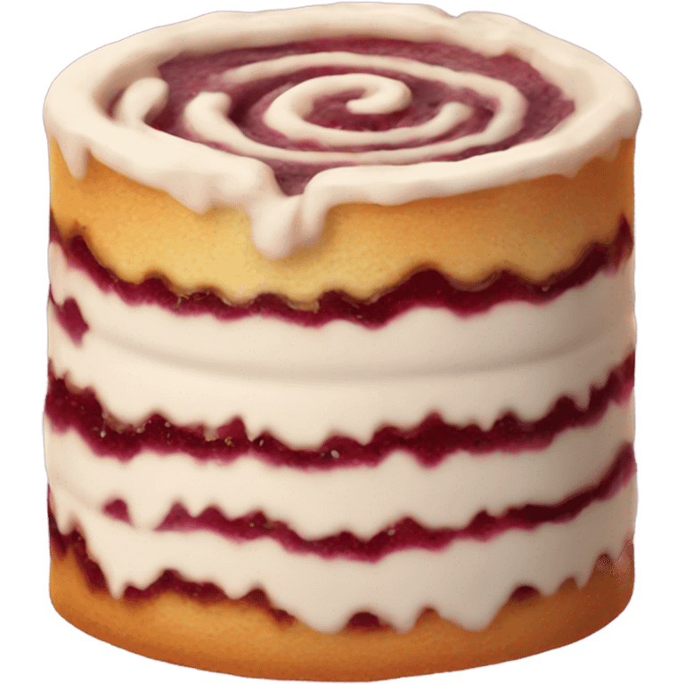 jellyroll dessert emoji