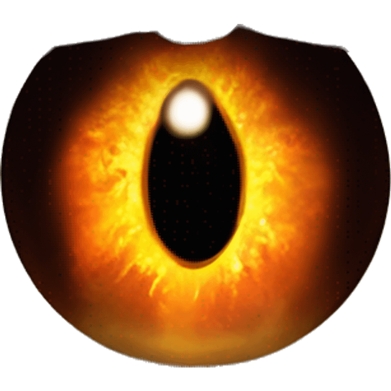 Eye of Sauron in Mordor emoji