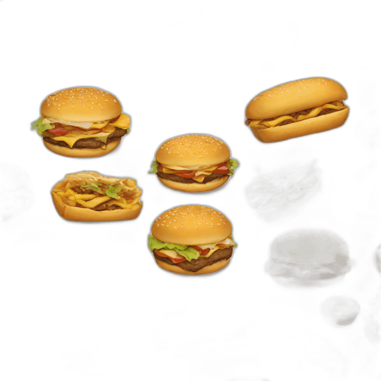 fast food emoji