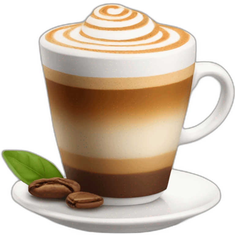 Café capuchino  emoji